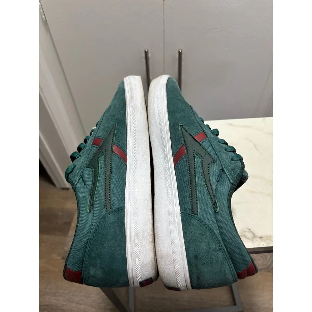 Lakai Vincent Skate Shoes Spruce Suede Size 13